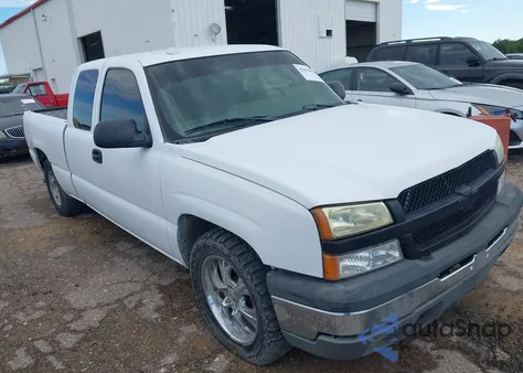 2004 Chevrolet Silverado 1500 Ls из США, поврежденный, VIN 1GCEC19X84Z349766